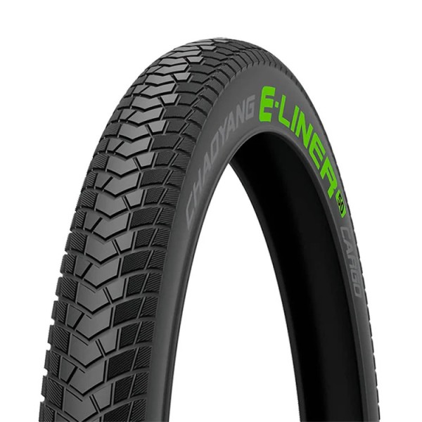 Copertone Bici 24x2.35 E-cargo 60TPI Tube Type Rigido Nero/Reflex Chaoyang