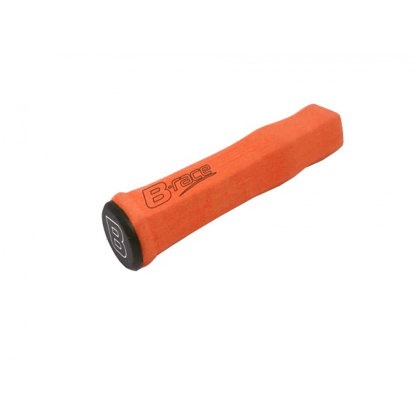 Manopole Bici B-RACE Spugna Light Arancio 127mm Bonin