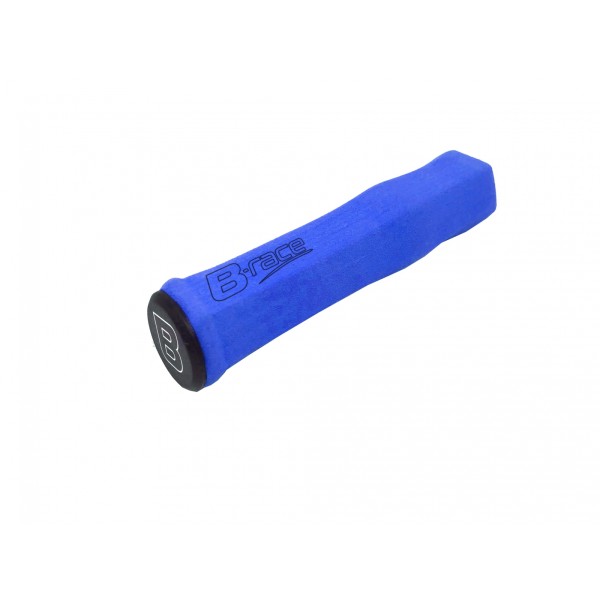 Manopole Bici B-RACE Spugna Light Blu 127mm Bonin