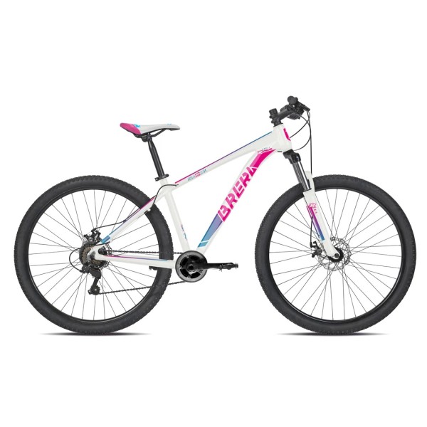 Bici Uomo 26" HYPER 1x8 Vel. Bianco-Ciclamino H38 BRERA