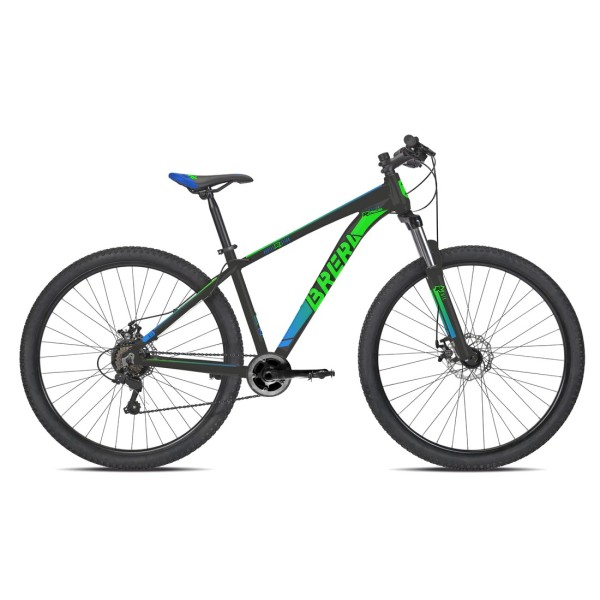 Bici Uomo 27.5" HYPER 1x8 Vel. Antracite-Verde H43 BRERA