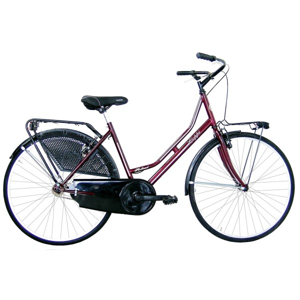 Bici 26" Olanda Donna Liberty 1v Acciaio Colore Bordeaux COPPI