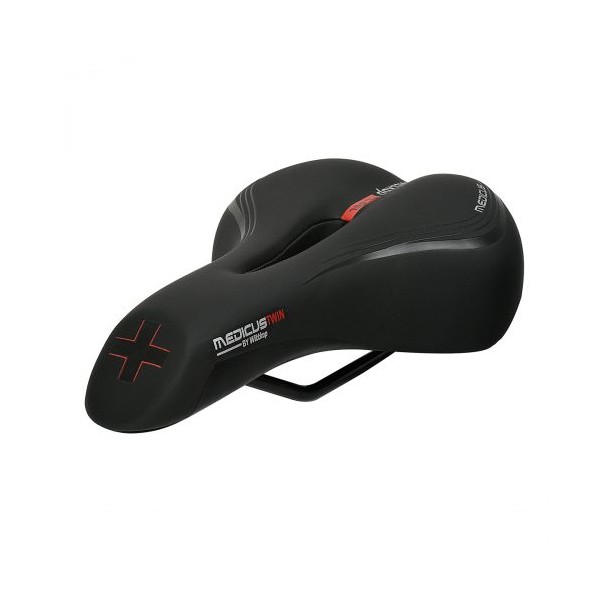Sella Bici MEDICUS Twin Uomo 1.0 Senza Morsetto Wittkop