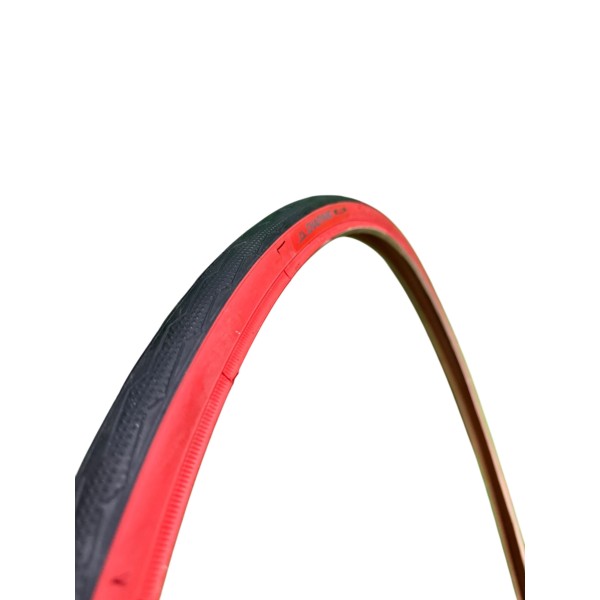 Copertone Bici Corsa 700x25C Road Nero-Rosso Chaoyang