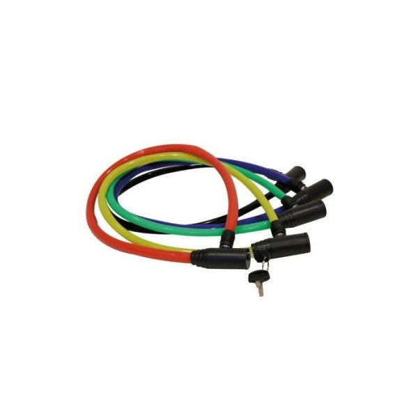 Lucchetto Bici a CAVO vari colori 1 pezzo MvTek