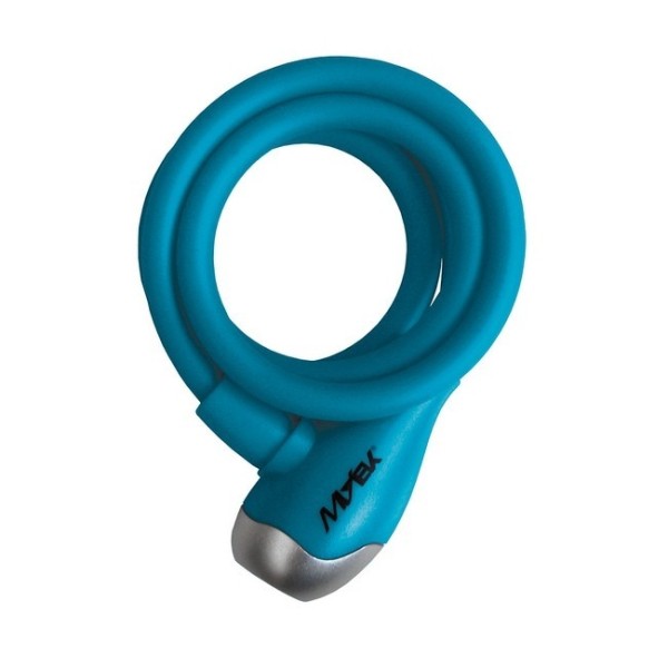 Lucchetto SILICON BOLD cavo Ø 10 X 1000mm AZZURRO