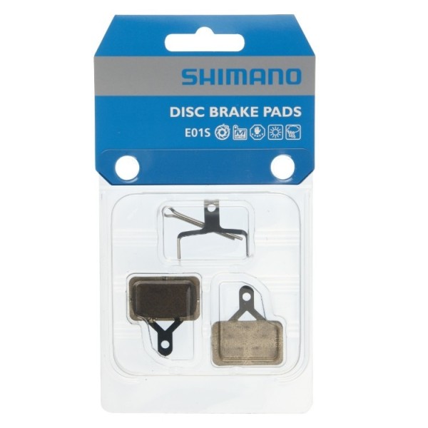SHIMANO Coppia Pasticche metalliche E01S BR-M575