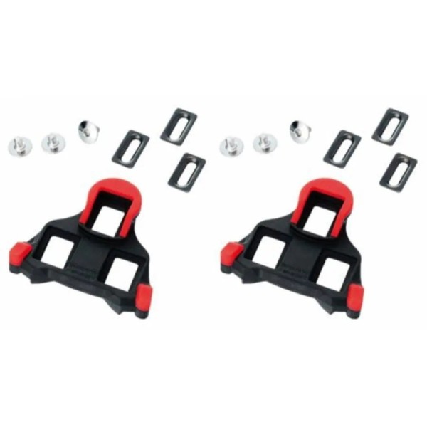 SHIMANO Tacchette Pedali SM-SH10 Rosse 0 gradi
