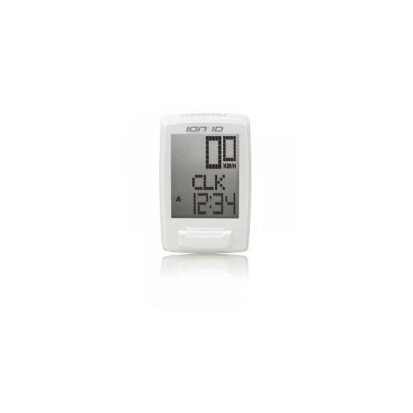 TECHWELL Ciclocomputer ION 10 WIRELESS bianco