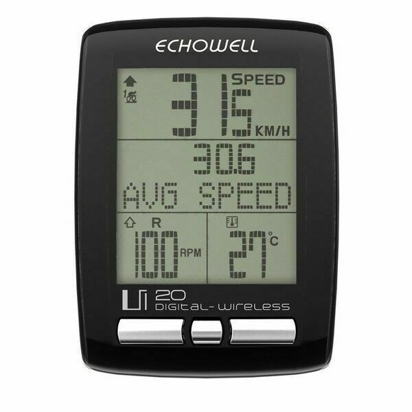 Ciclocomputer UI WIRELESS CON RPM Echowell