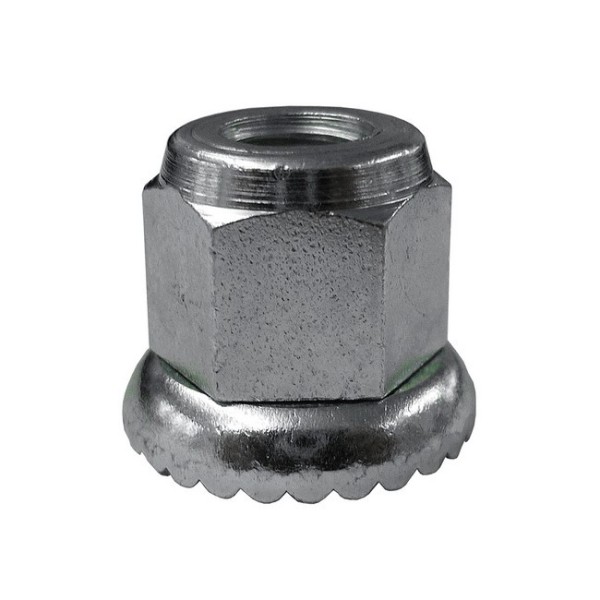 MvTek Dadi per ruota bici 5/16 semicieco -10pz