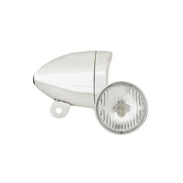 Fanale anteriore per bici a pila SILVER MvTek